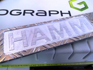 Alumínium gravírozás